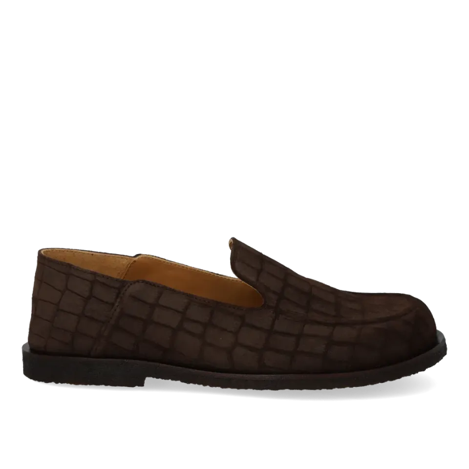 Angulus Loafer med Bred Pasform Brun Dame
