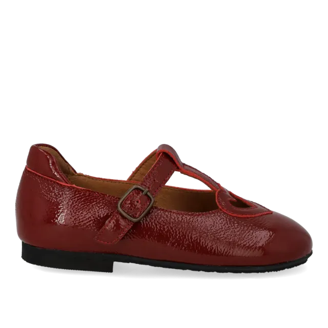 Angulus T-bar ballerina hjerte Mary Jane
