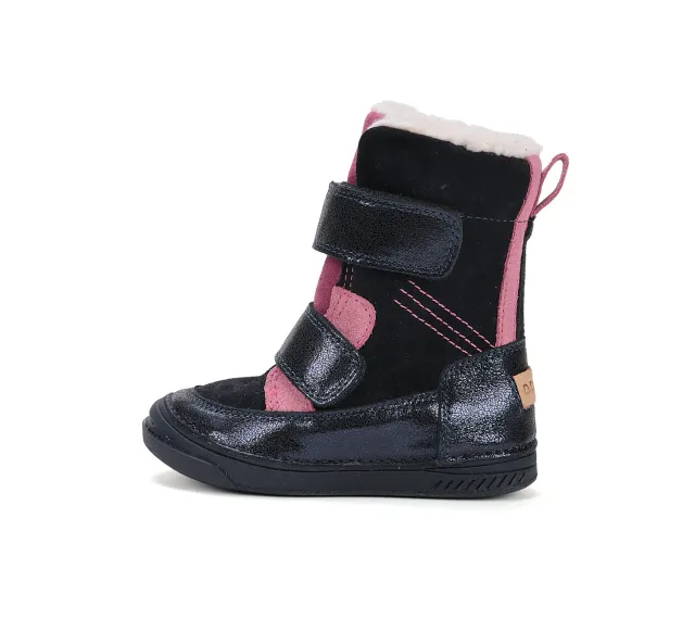 DD Step W040-52145B vinterstøvler pige – varm