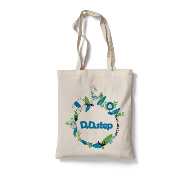 D.D.Step Canvas Bag mulepose bomuld 35x45 cm