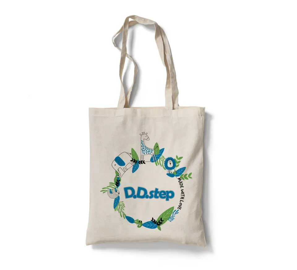 D.D.Step Canvas Bag mulepose bomuld 35x45 cm