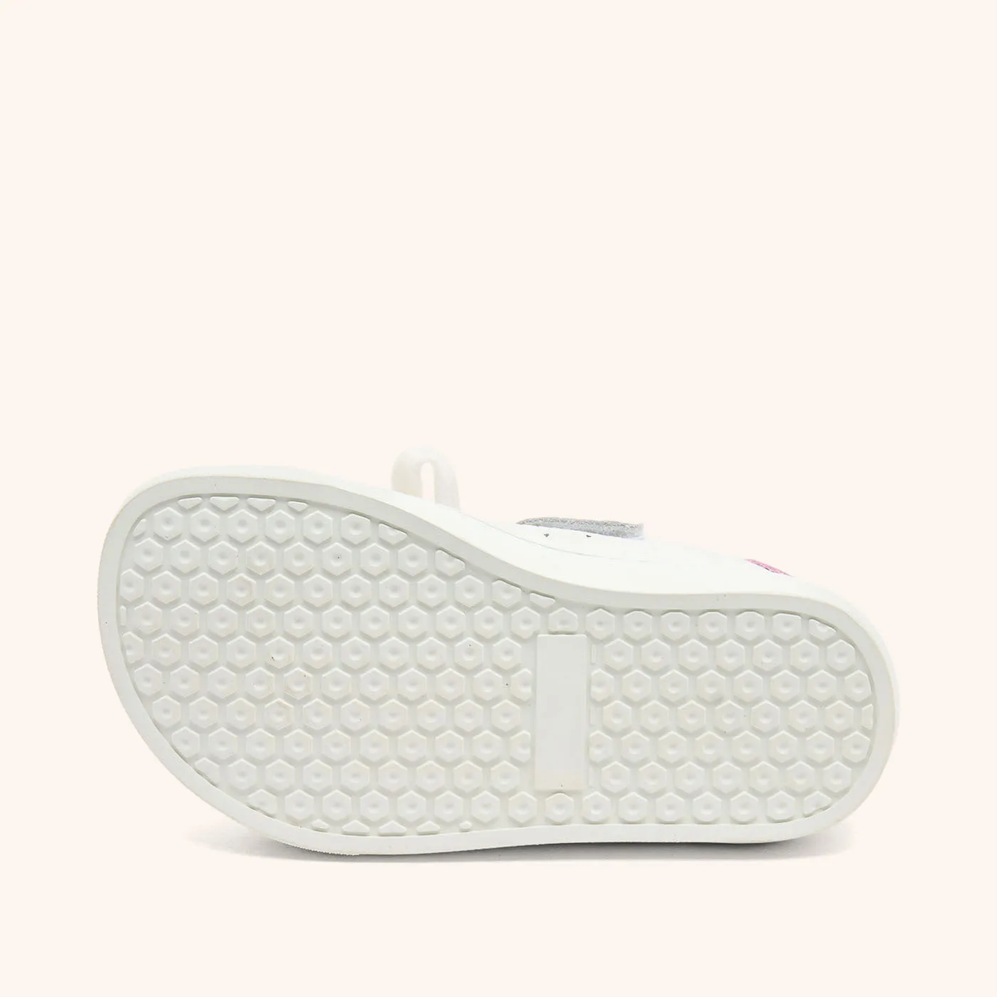 Bisgaard Barefoot Raymond sneaker white colorful læder