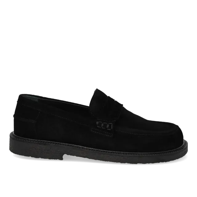 Angulus Loafer klassisk penny loafer bred pasform