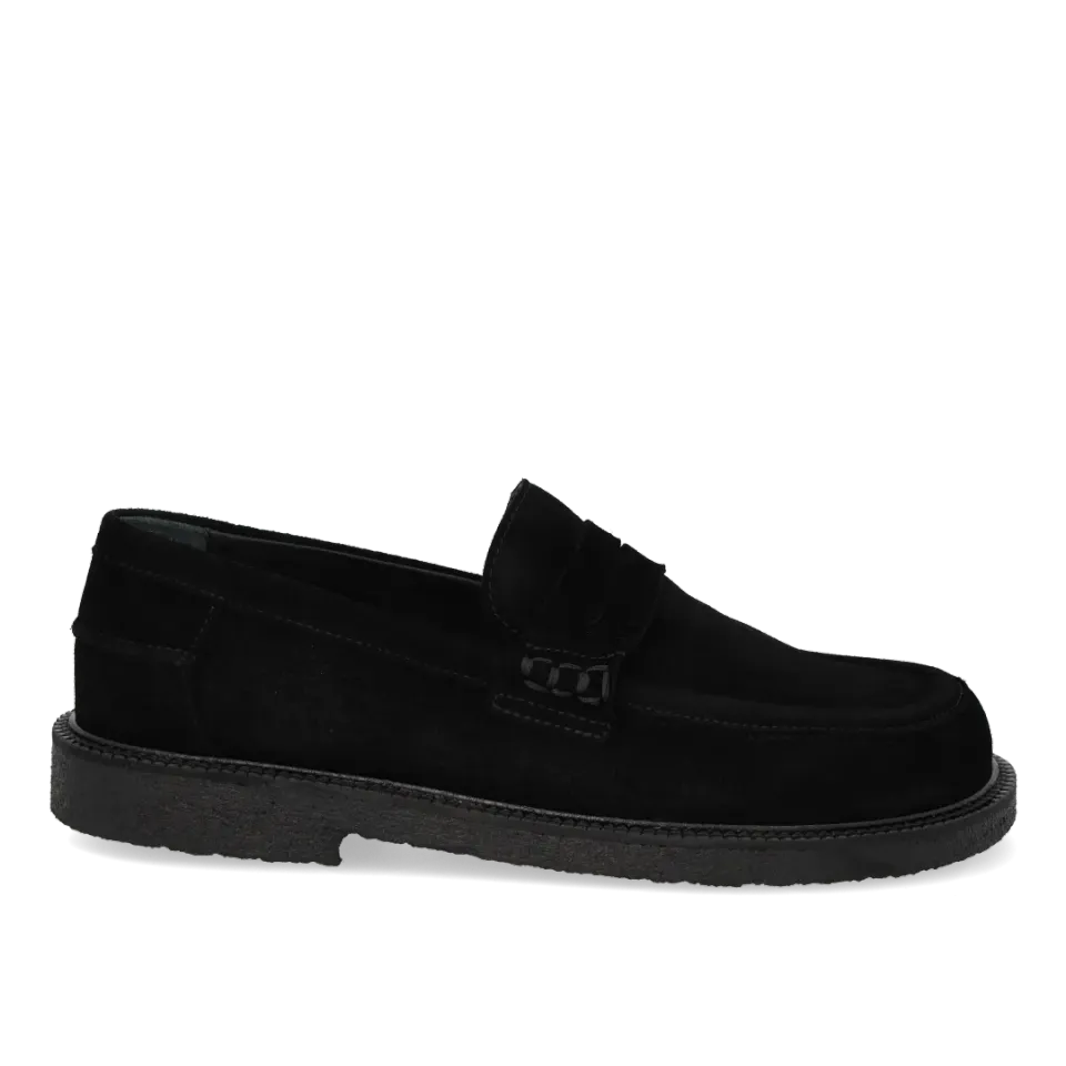 Angulus Loafer klassisk penny loafer bred pasform