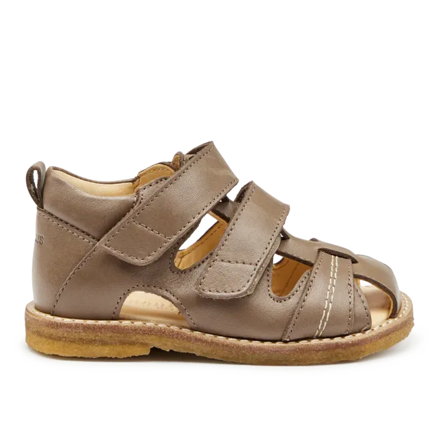 Angulus sandal rummelig velcro læder str. 19-25