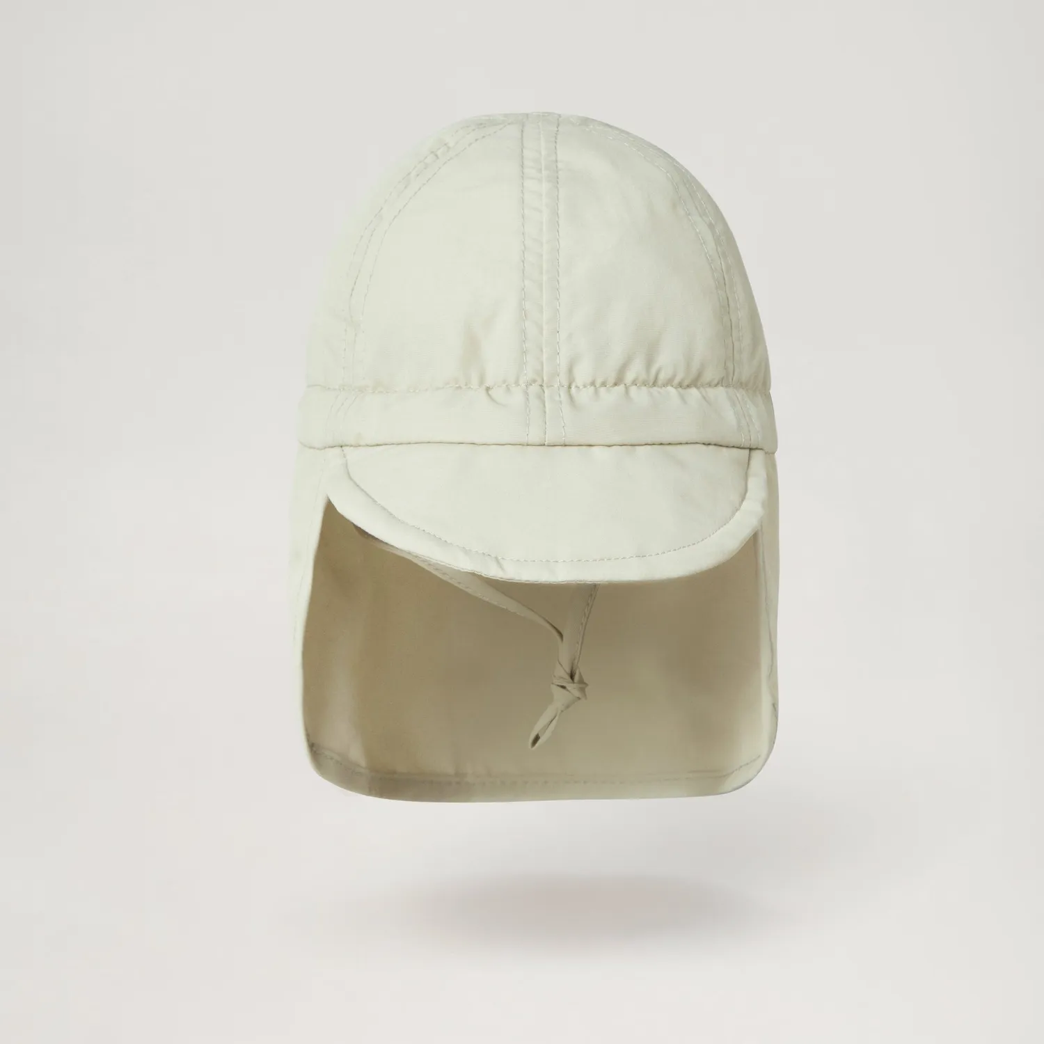 BabyMocs UV-Hat solhat Beige 44/46 nakkeskygge
