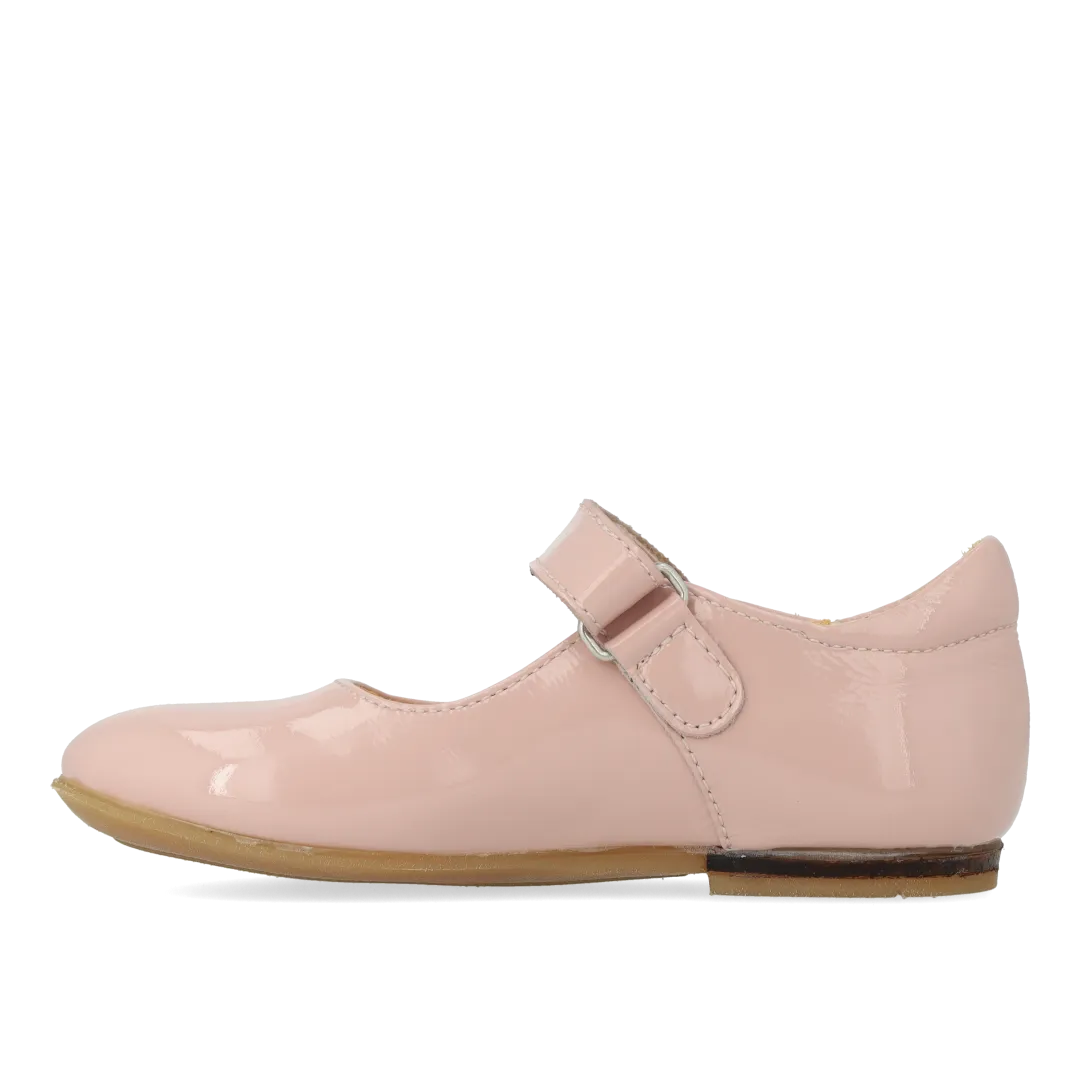 Angulus Ballerina hjerte børnesko velcro læder