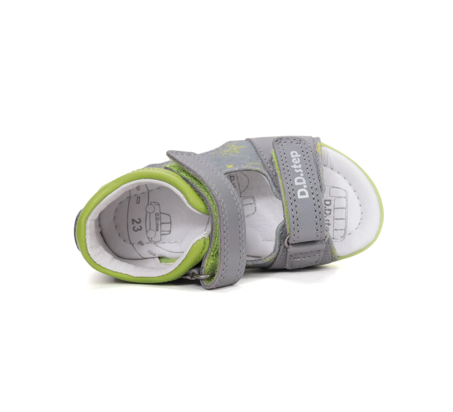 DD Step G075-61722 sandaler til dreng normal