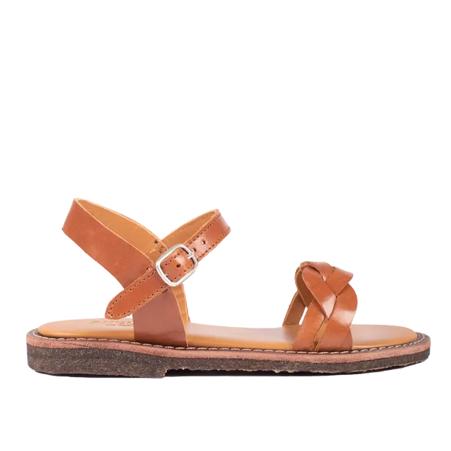 Angulus Fletsandal åben tå børnesandal spænde