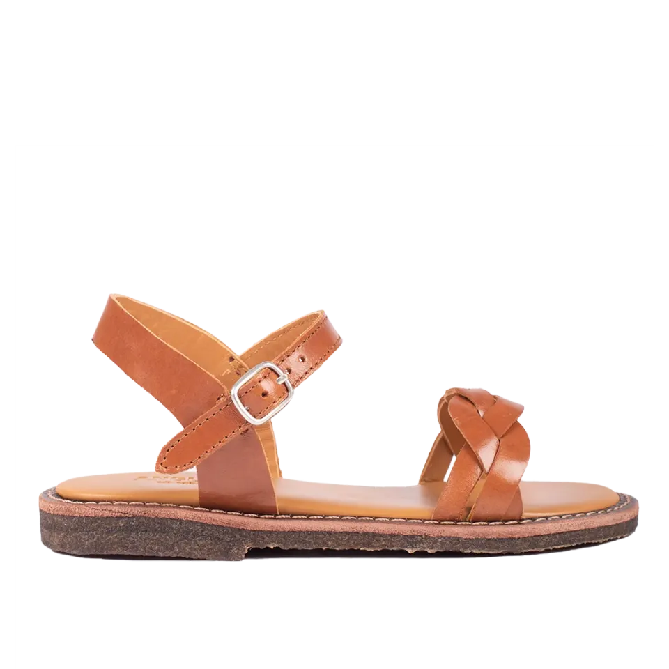 Angulus Fletsandal åben tå børnesandal spænde