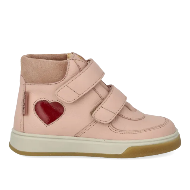 Angulus High-top TEX-sneaker børnesko hjerte vandtæt