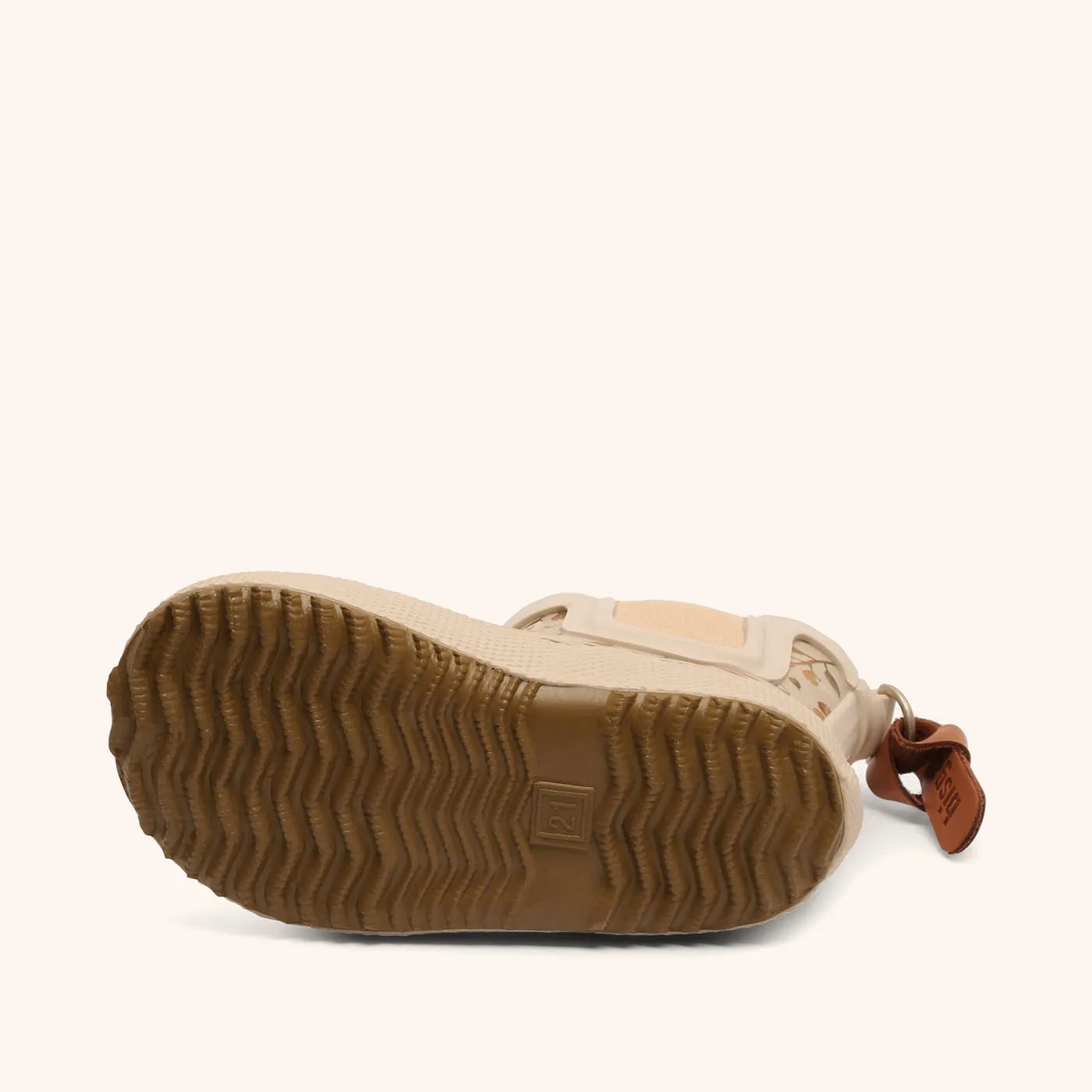 Bisgaard Baby Rubber gummistøvle brun lav