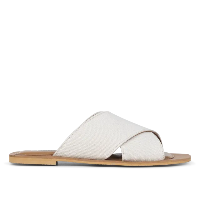 Angulus Slip-on sandal damesandal læder
