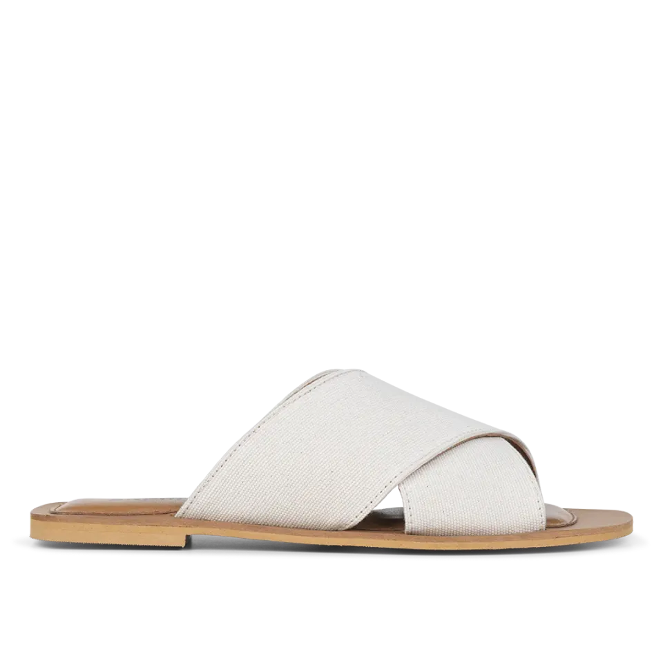 Angulus Slip-on sandal damesandal læder