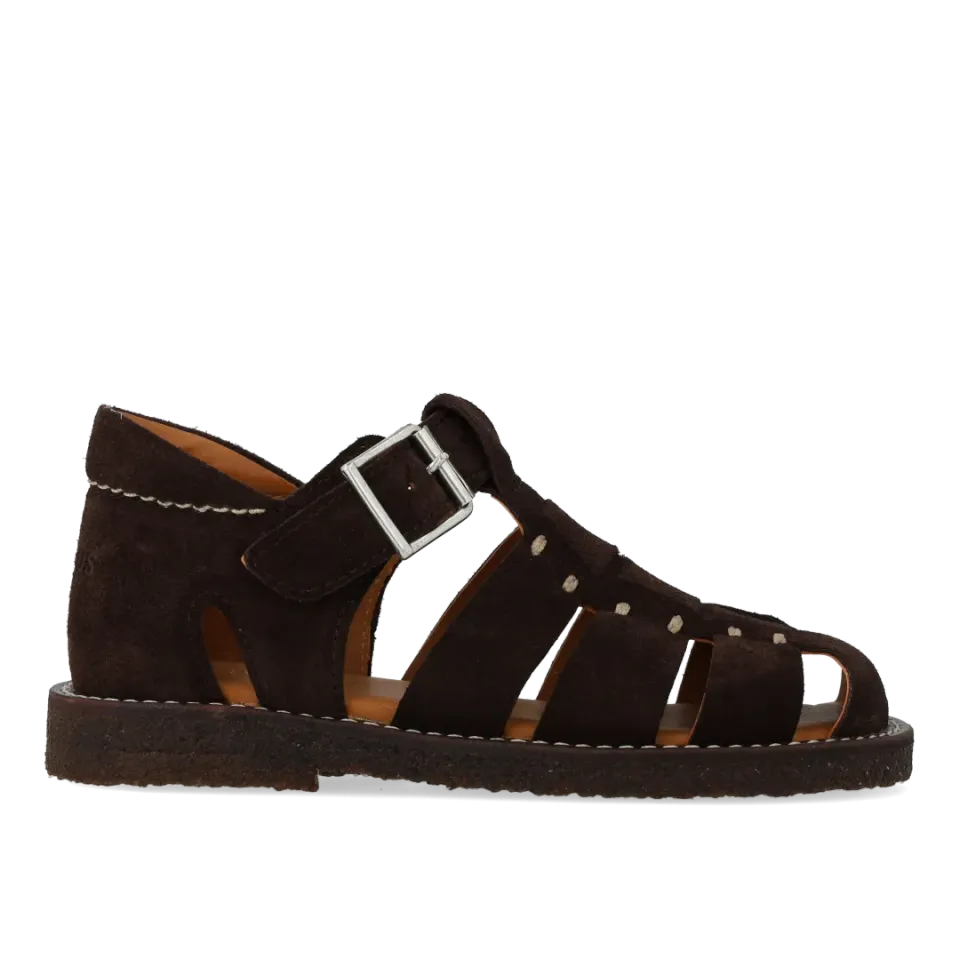 Angulus Fisherman sandal lukket tå børn læder