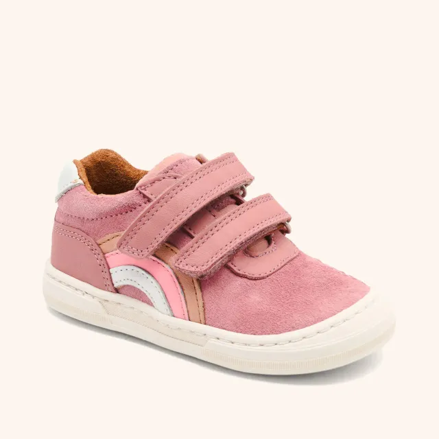 Bisgaard Rainbow Low sneaker rose regnbue