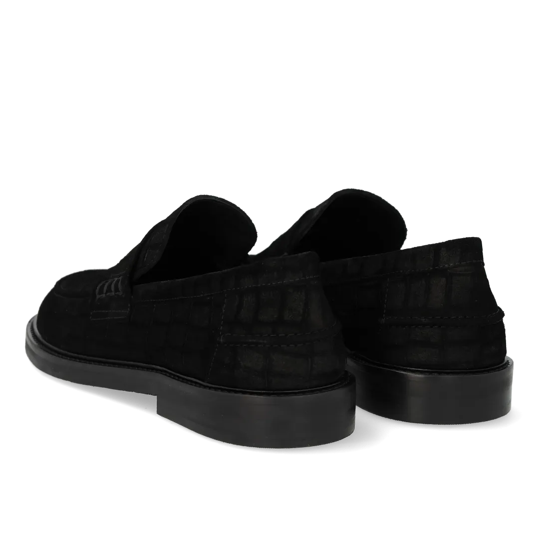 Angulus Penny loafer bred pasform lædersko
