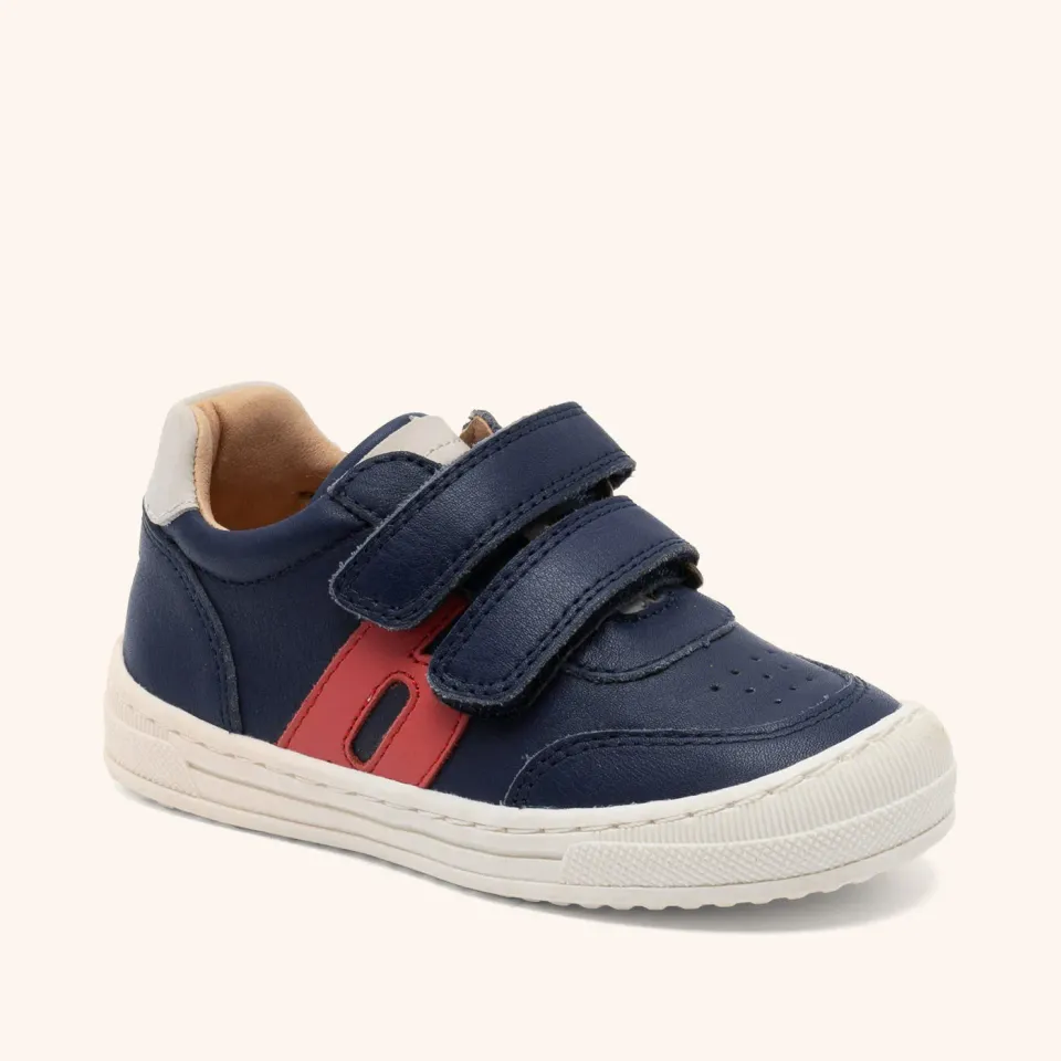 Bisgaard Rob sneaker navy blå velcro