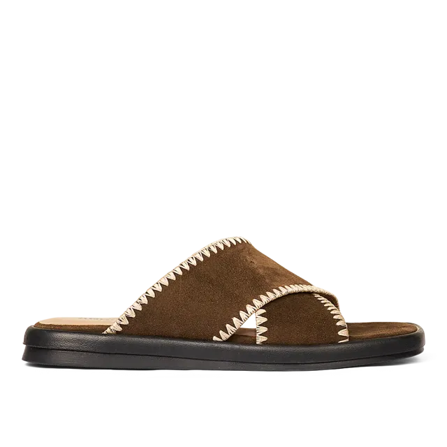 Angulus Sandal slip-on sandaler skind dame