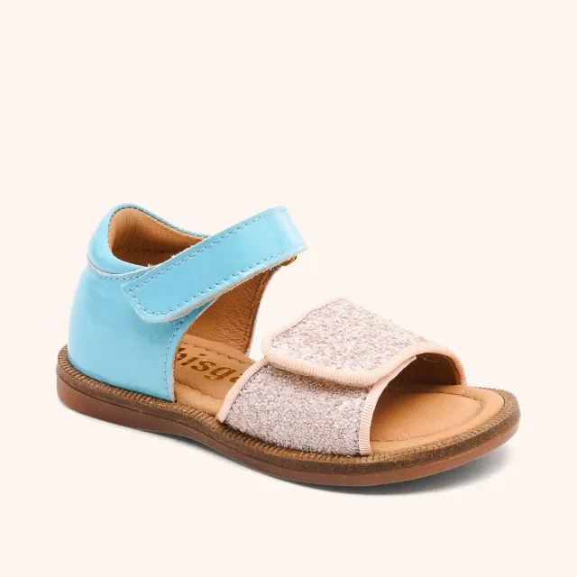 Bisgaard Aida sandal sky glitter
