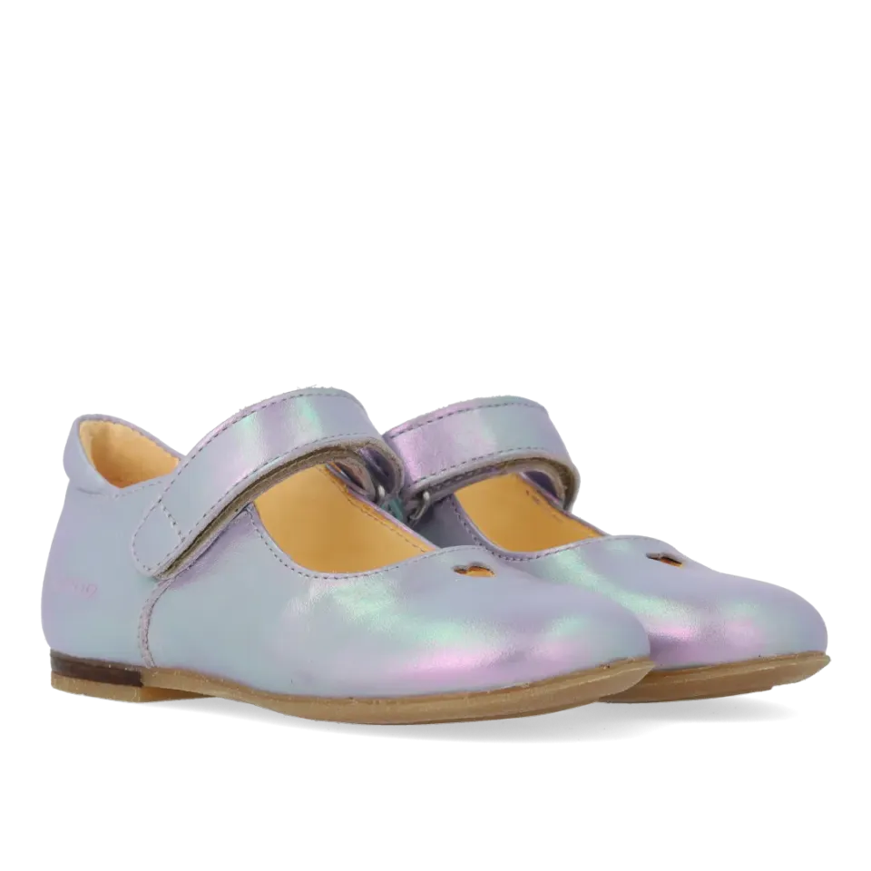 Angulus Ballerina børnesko hjerter velcro
