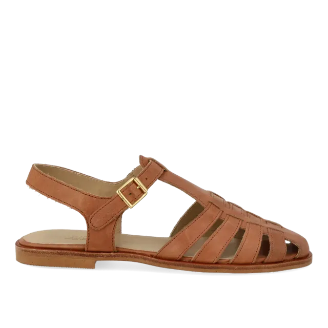 Angulus Fisherman sandal damesandal læder tunitsål