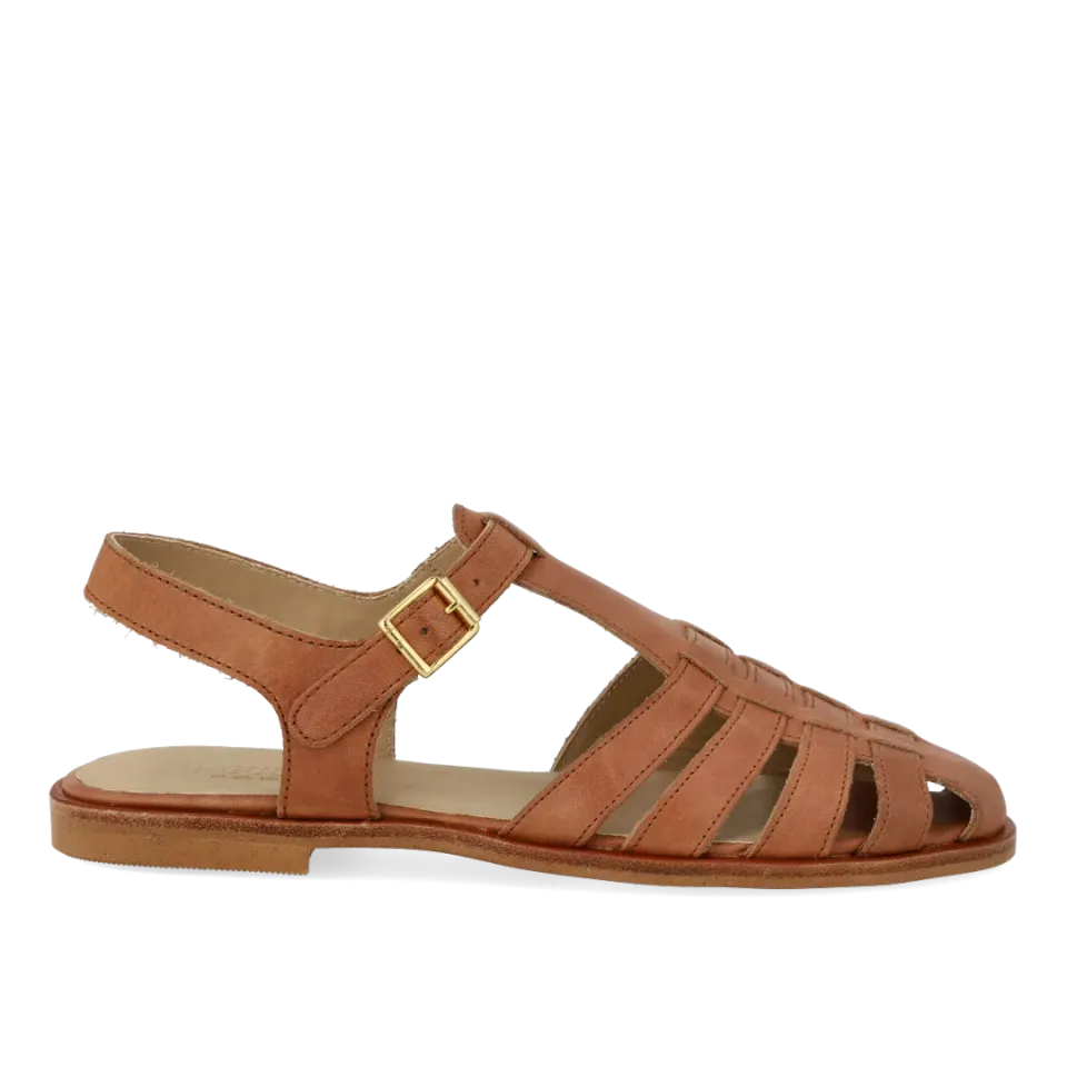 Angulus Fisherman sandal damesandal læder tunitsål