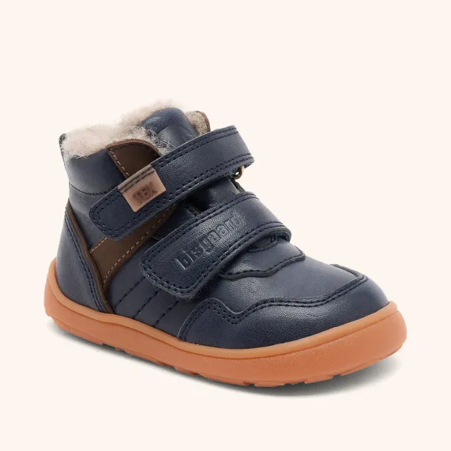 Bisgaard Barefoot Becky Tex barfodssko Navy uld