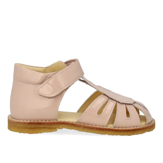Angulus Begynder sandal med velcro sandal broderi