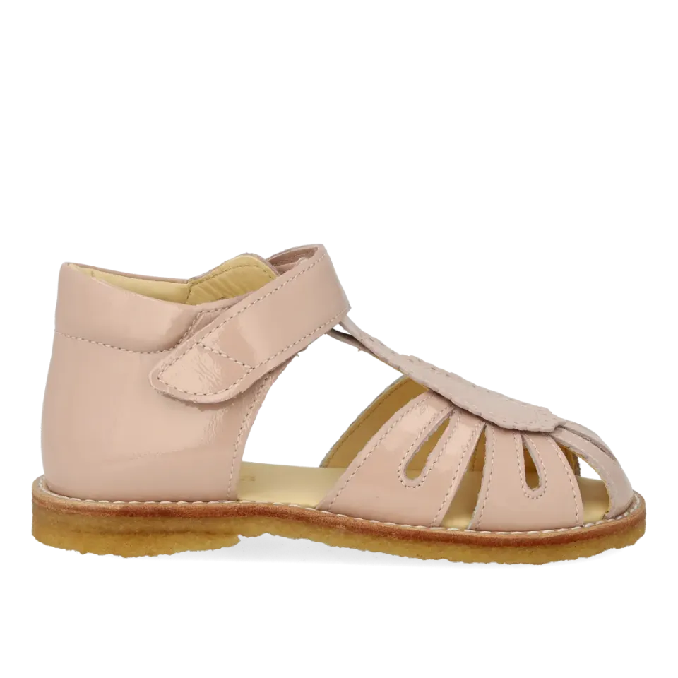 Angulus Begynder sandal med velcro sandal broderi