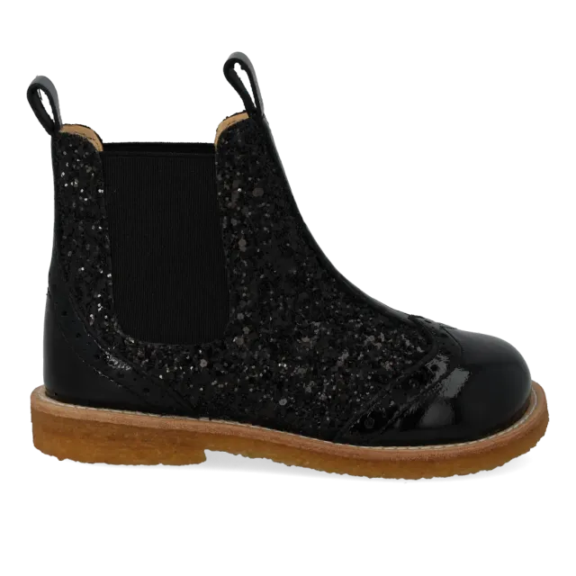 Angulus Chelsea støvle børn glitter