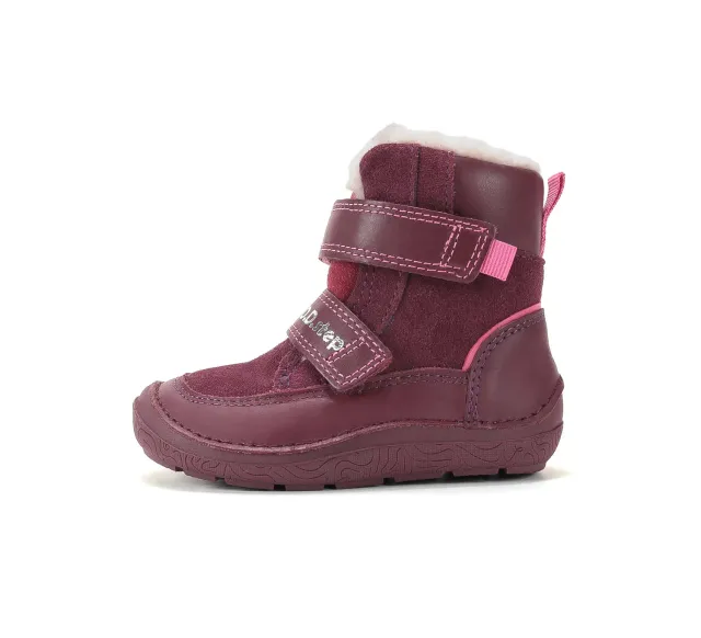 DD Step W116-62185C barfodssko vinter pige foret