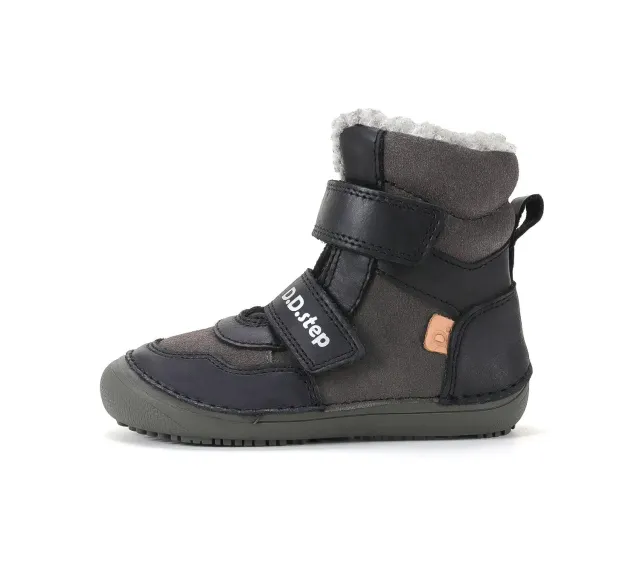 DD Step W063-62713B barfod vinterstøvle til børn