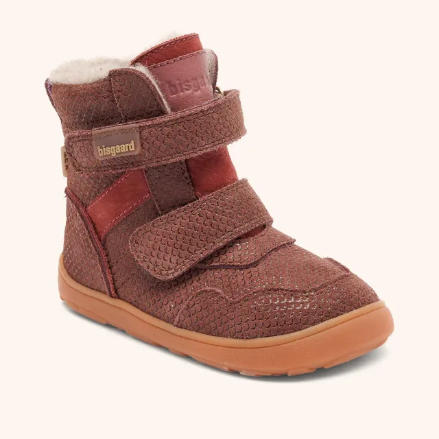 Bisgaard Barefoot Thorsten Tex støvle plum – vinter