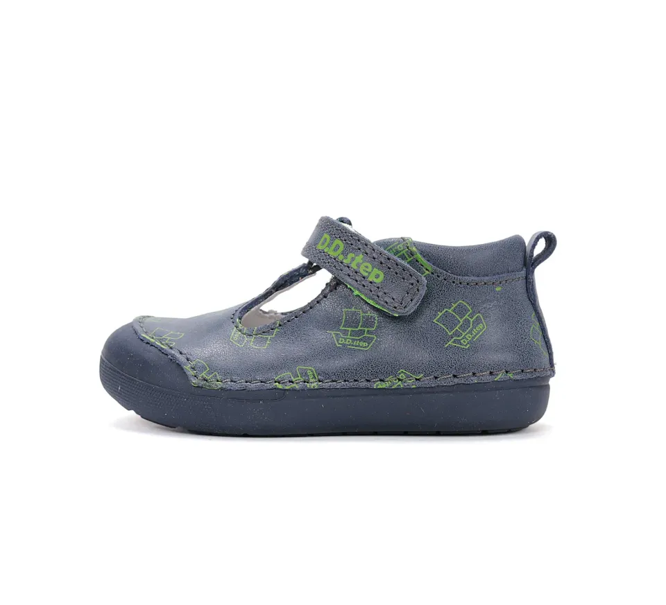 DD Step H066-61601B begyndersandal til dreng blød sål