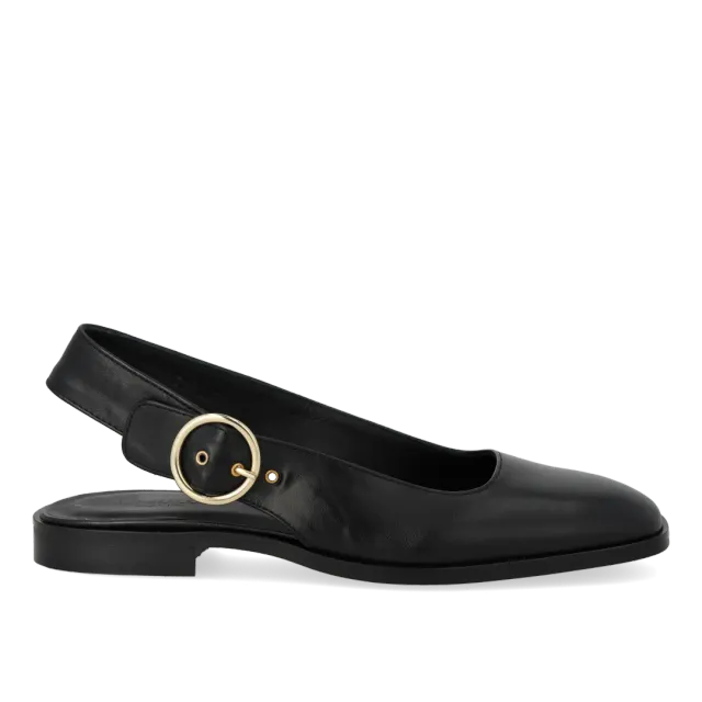 Angulus Slingback Ballerina damesko spænde