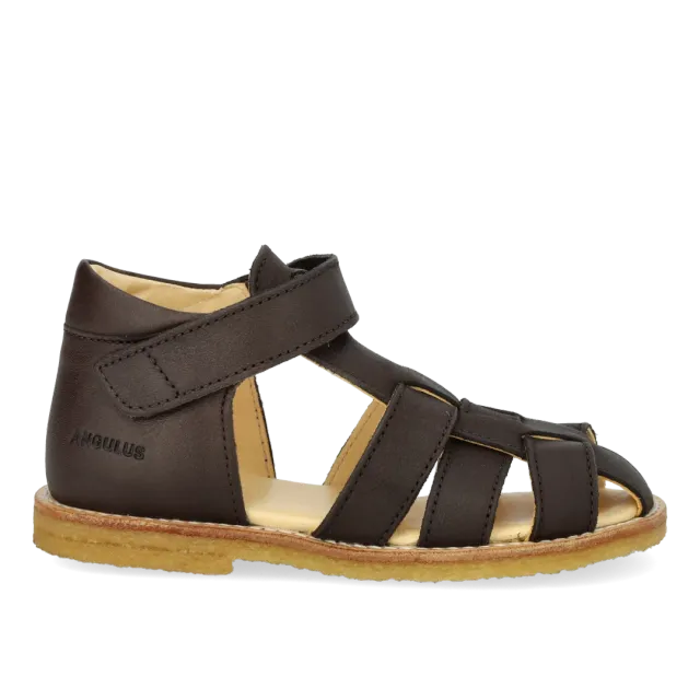 Angulus Begynder Fisherman sandal baby læder velcro