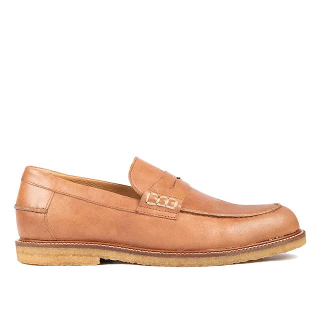 Angulus Loafer dame penny loafer læder skind