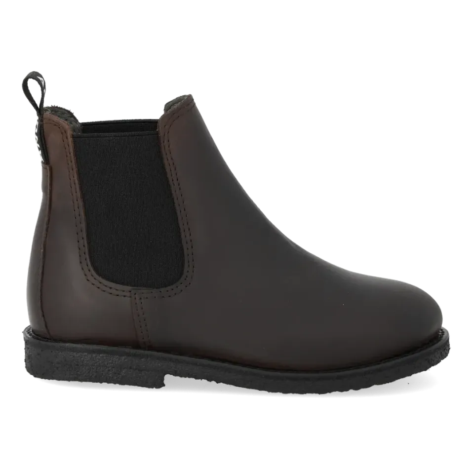 Angulus Chelsea støvle logobånd børn nubuck