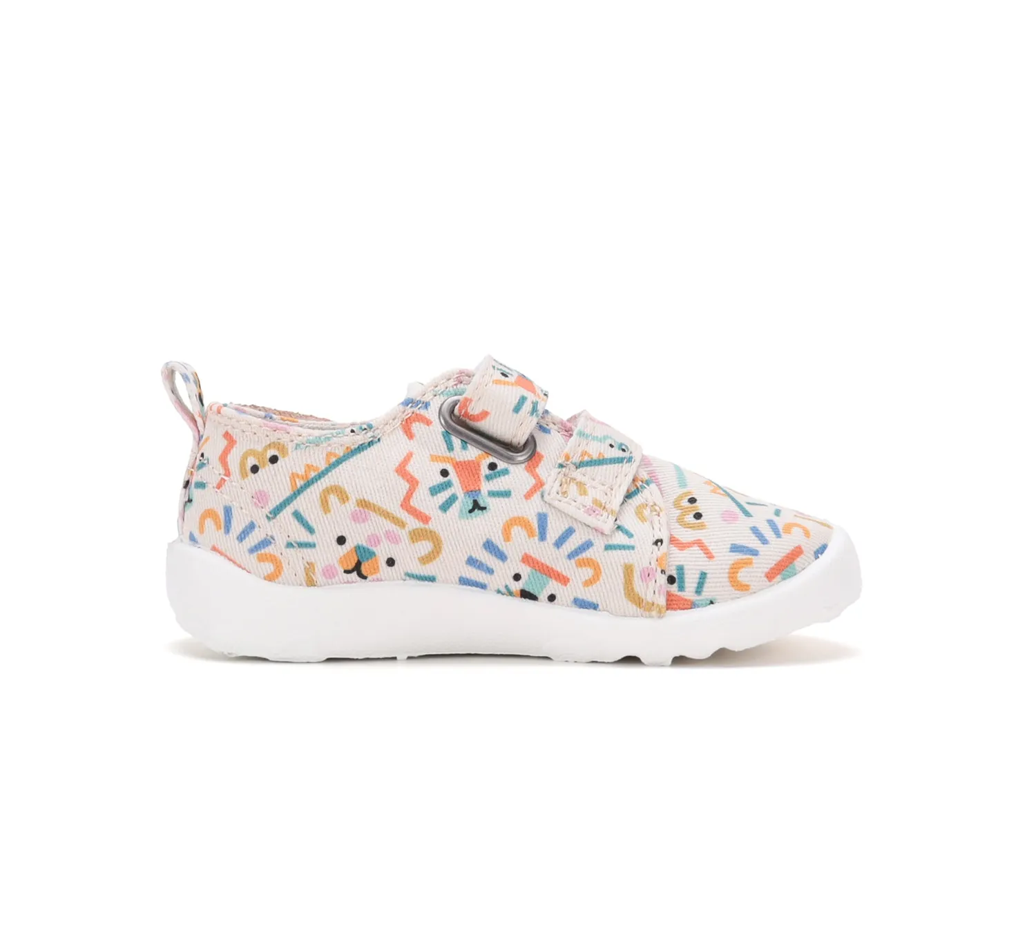 DD Step C086-62847 barfodssko lærred pige smal