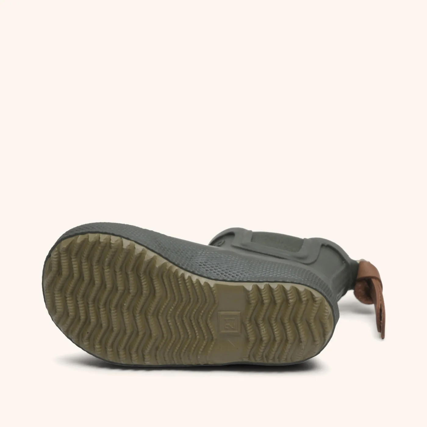 Bisgaard Baby Rubber gummistøvle olive naturgummi