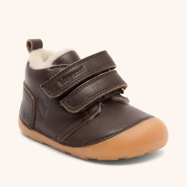 Bisgaard Barefoot Carter begyndersko dark brown lam