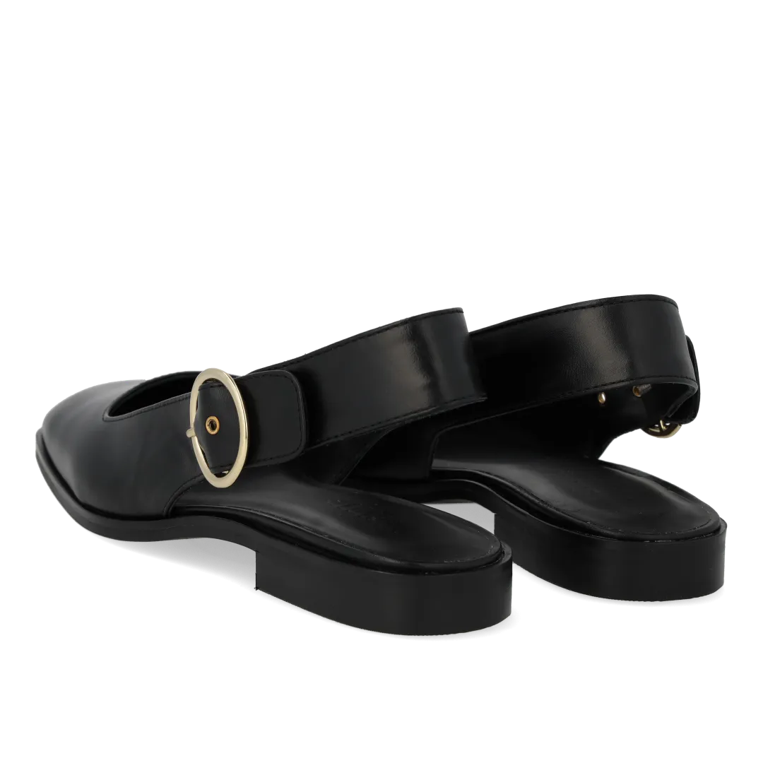 Angulus Slingback Ballerina damesko spænde