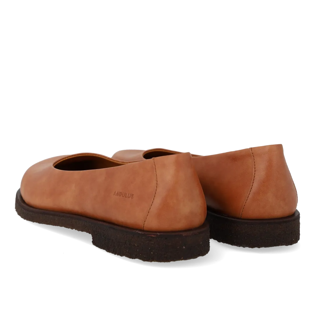 Angulus Ballerina damesko bred pasform skind