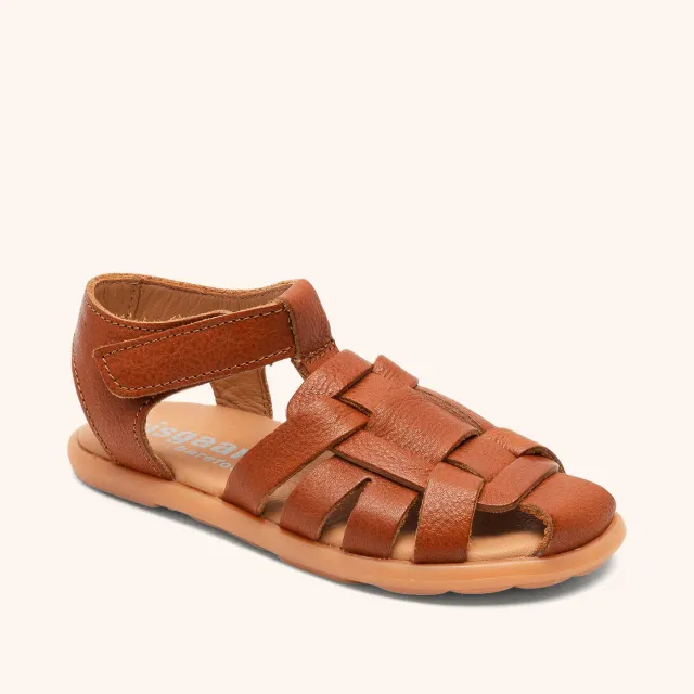 Bisgaard Alison barfodssandal cognac læder