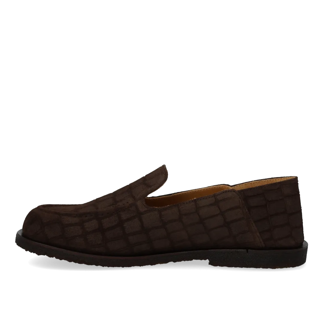Angulus Loafer med Bred Pasform Brun Dame