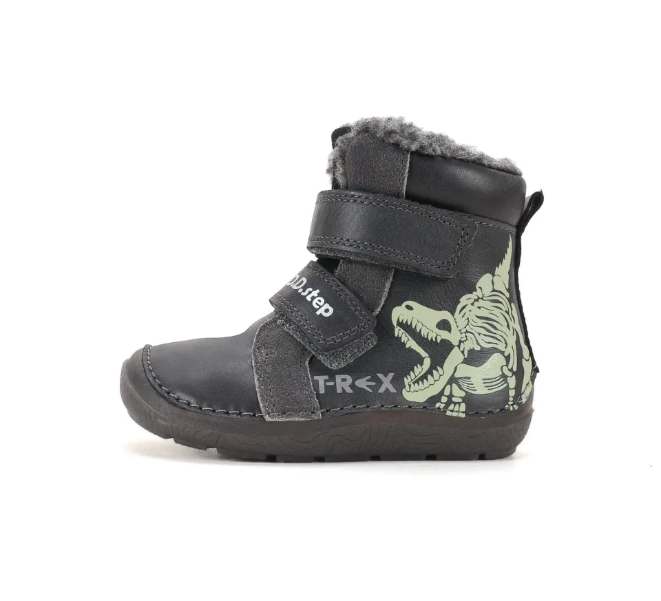 D.D.Step W116-62759B vinterstøvler barefoot varm foer