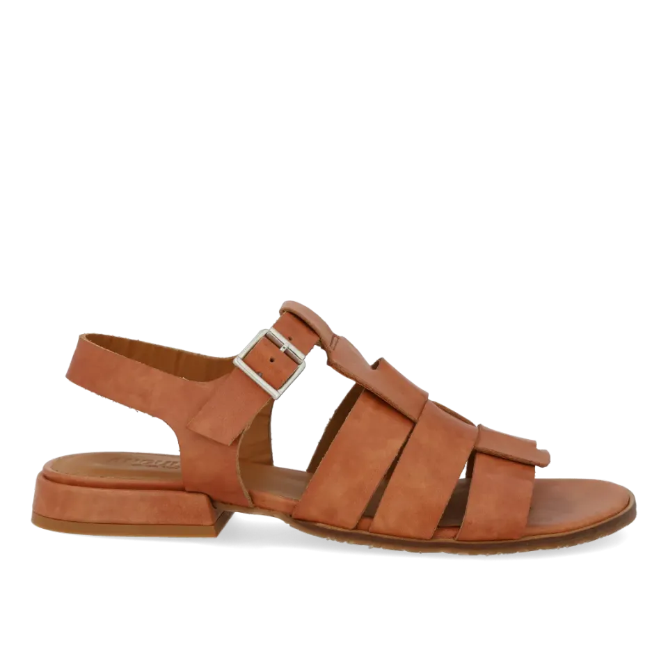 Angulus fisherman sandal læder dame åben hæl
