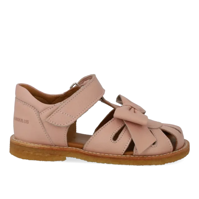 Angulus Sandal lukket tå sløjfe rummelig velcro