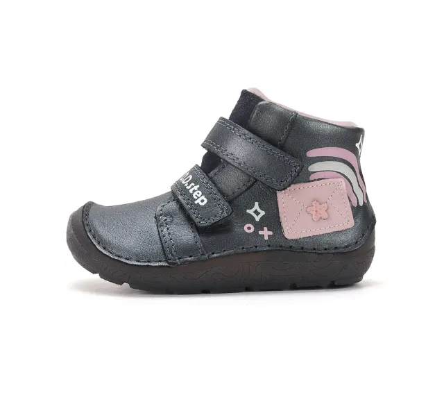 DD Step A116-62403B barfodssko til pige solfarveskift